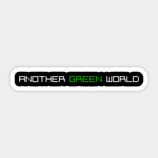 Another Green World Sticker